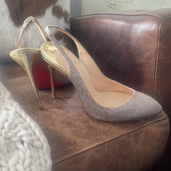 Authentic Christian Louboutin sling back. - Picture 5 of 7